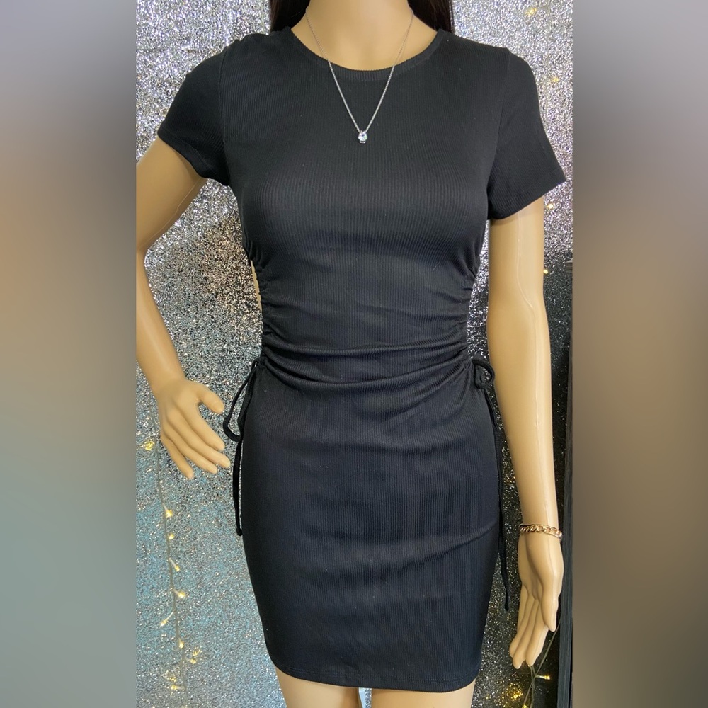Scrunch Cut-Out Dress